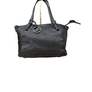 Michael Kors Tote – Graphite Nylon Silver Hardware Everyday Durable Tote185